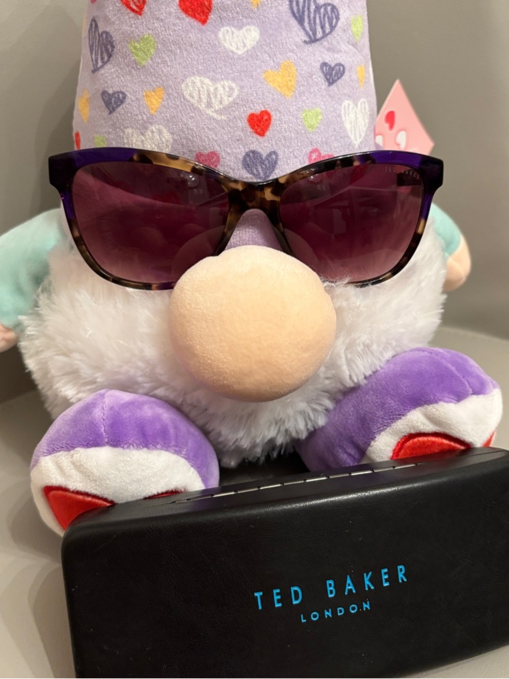 Ted Baker Sunglasses with purple Tortoise Frame